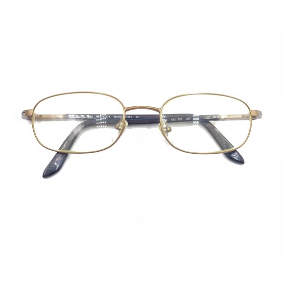 Gucci GG 1621 3JJ Bronze Brown Oval Rectangle Eyeglasses Frames 52-19 140 Italy - Picture 12 of 12